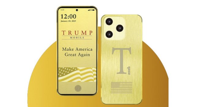 Видели Трампофон? Президент США представил собственный смартфон