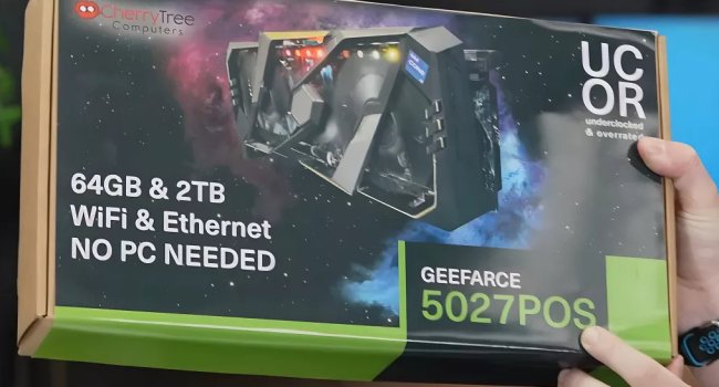 Шуточный проект GeeFarce 5027 POS добавит компьютер в ваш компьютер